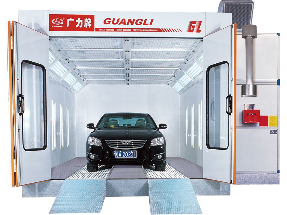 New Design Ce Standard Big Size Bus Spray Paint Booth with Exhaust Fan -  China Spray Booth, Paint Booths