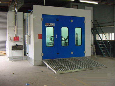 Spray Booth in New Zealand