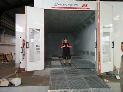 Spray Booth Paint Line in Indonesia