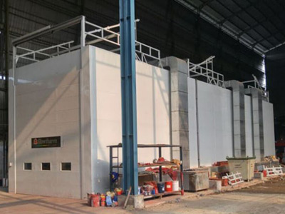 Truck Spray Booth in Indonesia
